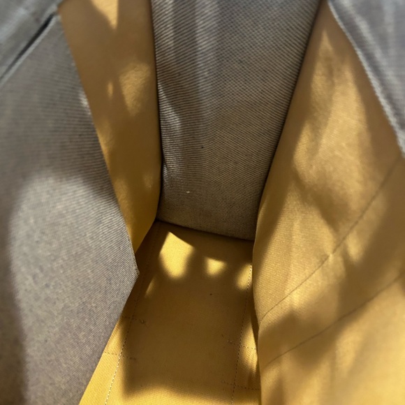 Vintage DOONY & BURKE satchel tote shopper blue gray - Picture 12 of 14